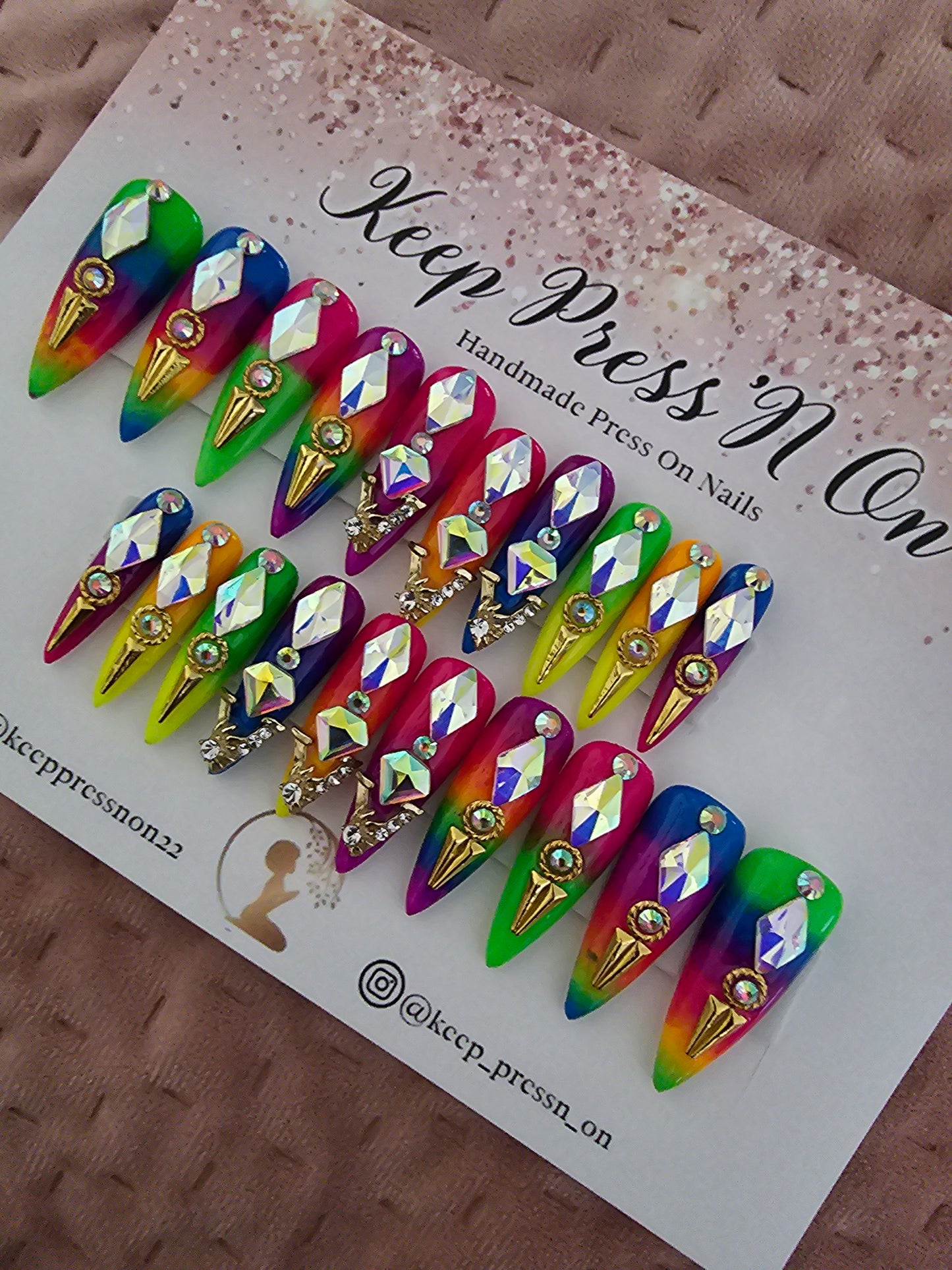 Rainbow Stilettos